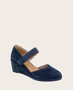 GENTLE SOULS - Oriana Suede Wedge><noscript><img width=