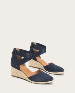 GENTLE SOULS - Orya Leather Espadrille Wedge><noscript><img width=