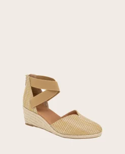 GENTLE SOULS - Orya Leather Espadrille Wedge><noscript><img width=