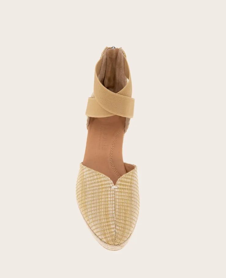 GENTLE SOULS - Orya Leather Espadrille Wedge>Kenneth Cole Discount