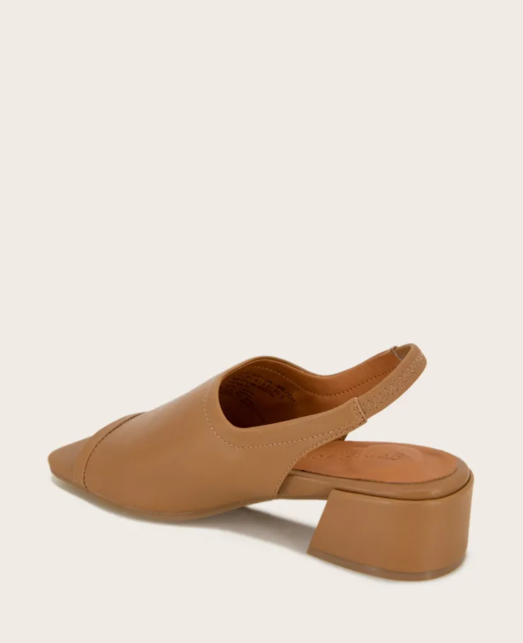 GENTLE SOULS - Penny Block Heel Slingback Sandal>Kenneth Cole