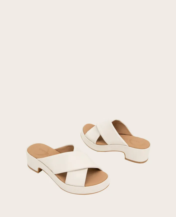GENTLE SOULS - River Leather X Band Platform Sandal>Kenneth Cole Online