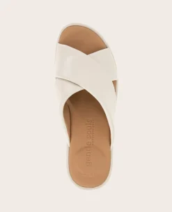 GENTLE SOULS - River Leather X Band Platform Sandal><noscript><img width=