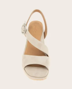 GENTLE SOULS - Roma Suede Heel Sandal><noscript><img width=