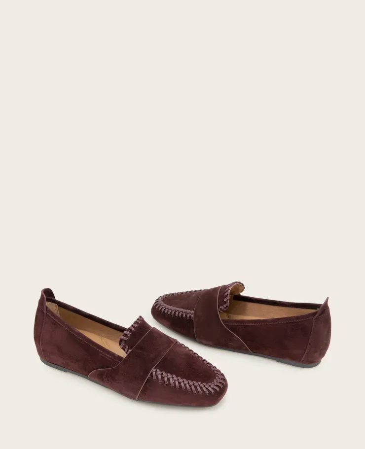 GENTLE SOULS - Sandra Suede Braid Detail Loafer>Kenneth Cole Best