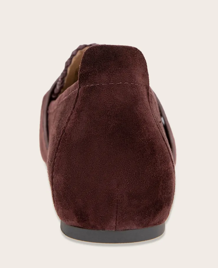GENTLE SOULS - Sandra Suede Braid Detail Loafer>Kenneth Cole Best