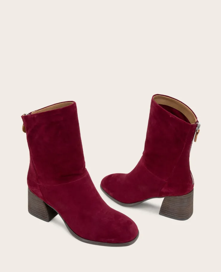 GENTLE SOULS - Sarnac Suede Side Zip Boot>Kenneth Cole Outlet