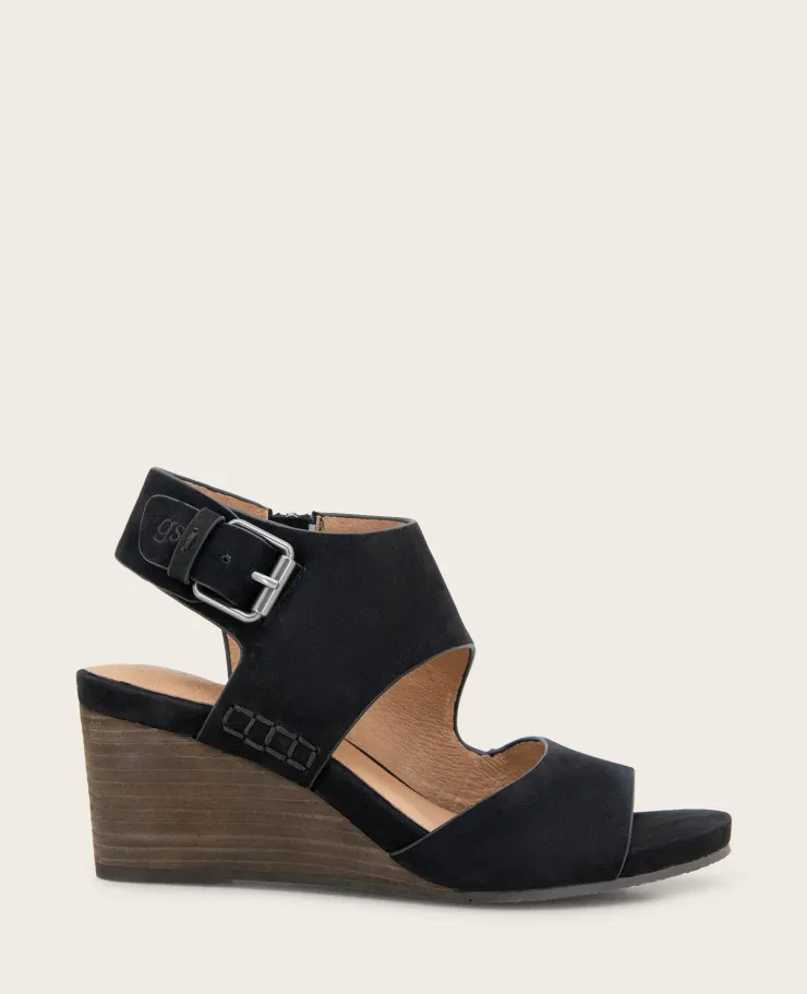 GENTLE SOULS - Tilly Nubuck Wedge Sandal>Kenneth Cole Best