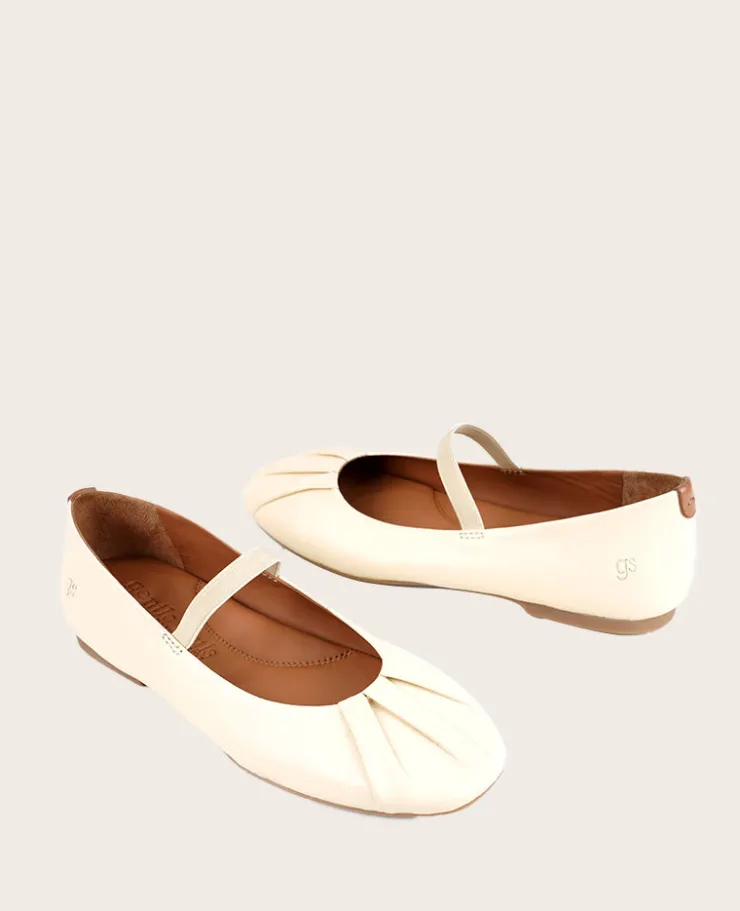 GENTLE SOULS - Walden Leather Pleated Toe Mary Jane Flat>Kenneth Cole