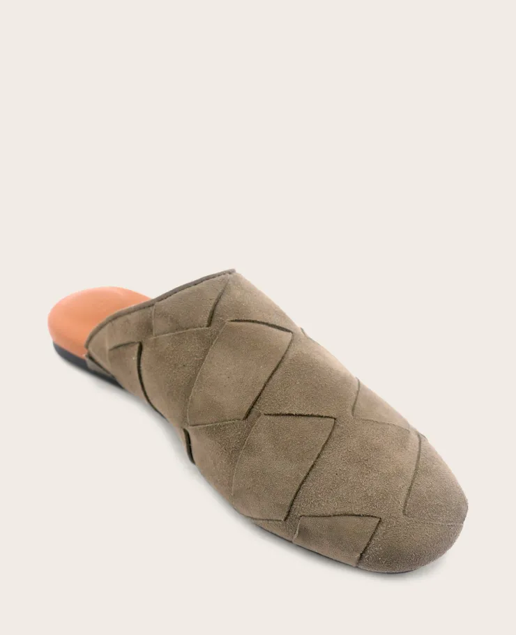 GENTLE SOULS - Westley Suede Woven Mule>Kenneth Cole