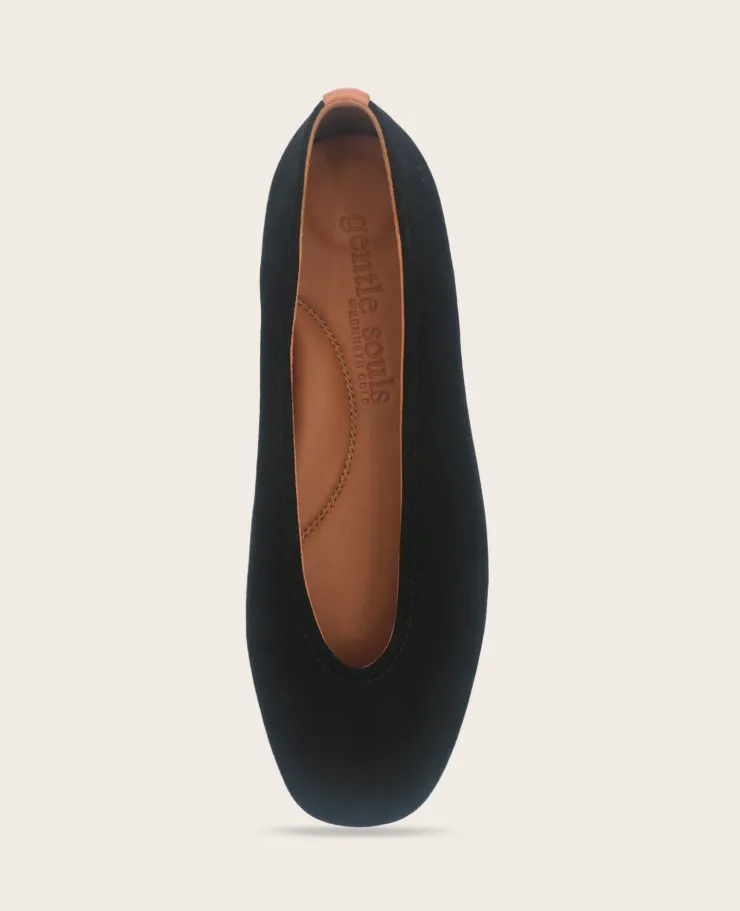GENTLE SOULS - Willow Suede Ballet Flat>Kenneth Cole Online