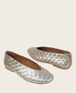GENTLE SOULS - Willow Woven Leather Flat><noscript><img width=