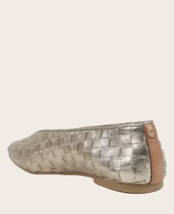 GENTLE SOULS - Willow Woven Leather Flat><noscript><img width=