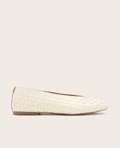 GENTLE SOULS - Willow Woven Leather Flat>Kenneth Cole Clearance