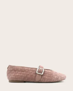 GENTLE SOULS - Winifred Suede Woven Mary Jane Flat>Kenneth Cole Online