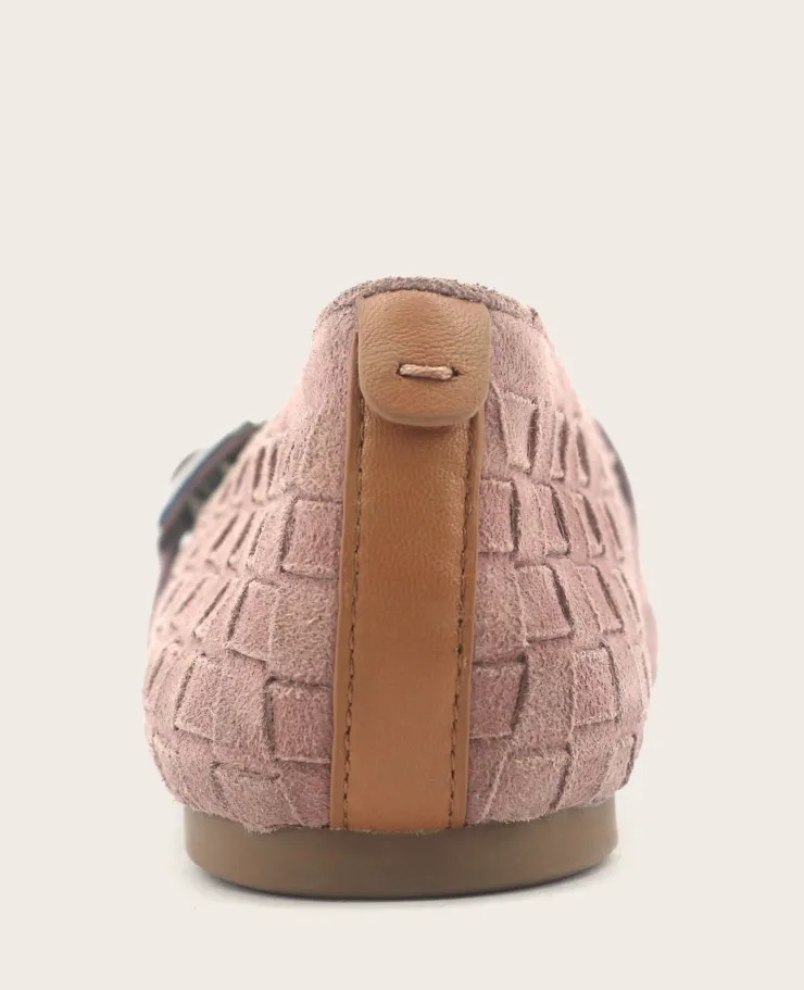 GENTLE SOULS - Winifred Suede Woven Mary Jane Flat>Kenneth Cole Online