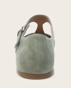 GENTLE SOULS - Wyatt Suede T-Strap Flat><noscript><img width=