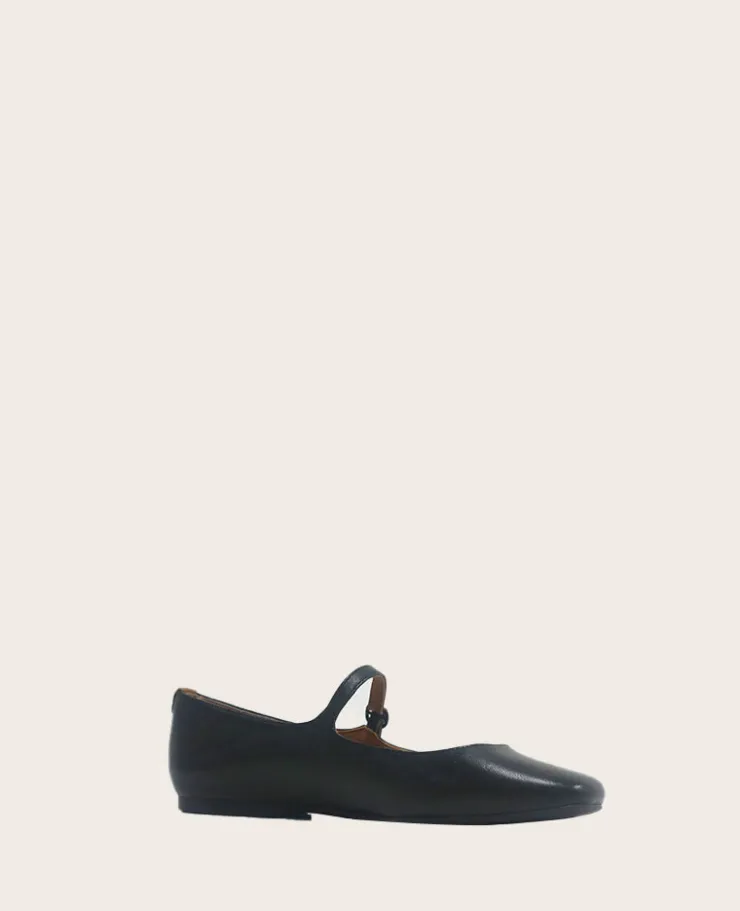 GENTLE SOULS - Wynona Leather Mary Jane Ballet Flat>Kenneth Cole