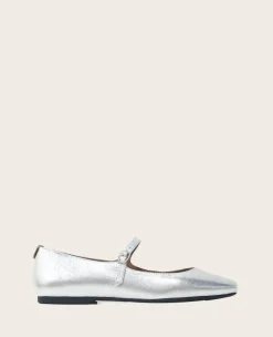 GENTLE SOULS - Wynona Metallic Mary Jane Ballet Flat>Kenneth Cole Discount