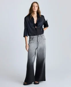 Gradient Dye Wide Leg Denim Jean>Kenneth Cole Online