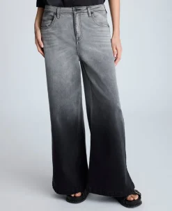 Gradient Dye Wide Leg Denim Jean><noscript><img width=