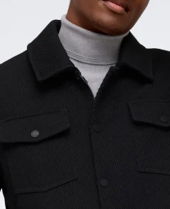 Heavyweight Twill Trucker Jacket><noscript><img width=