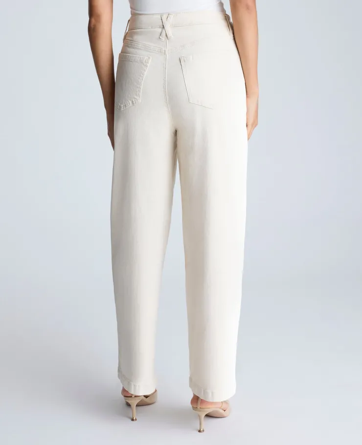 High Rise Barrel Leg Denim Jean>Kenneth Cole Discount