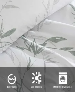 Ink Wash Vine Comforter + Sham Set><noscript><img width=