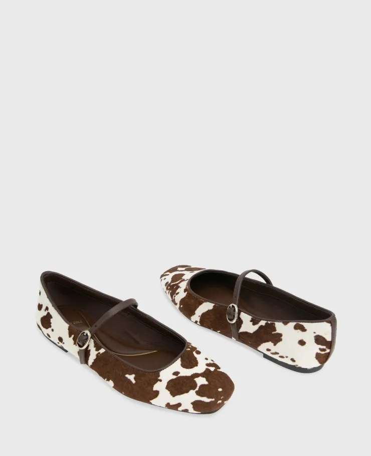 Jasper Calf Hair Ballet Flat>Kenneth Cole Online