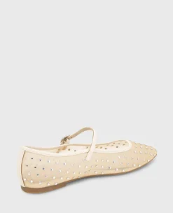 Jasper Mesh Micro Stud Ballet Flat><noscript><img width=