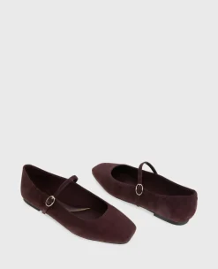 Jasper Suede Ballet Flat><noscript><img width=
