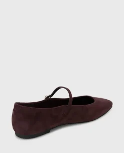 Jasper Suede Ballet Flat><noscript><img width=