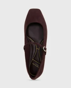 Jasper Suede Ballet Flat><noscript><img width=