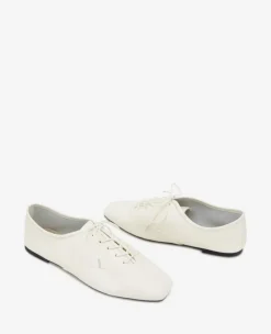 Justice Box Toe Lace Up Flat><noscript><img width=