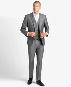 Reaction Ready Flex Slim-Fit Suit Separate Vest><noscript><img width=