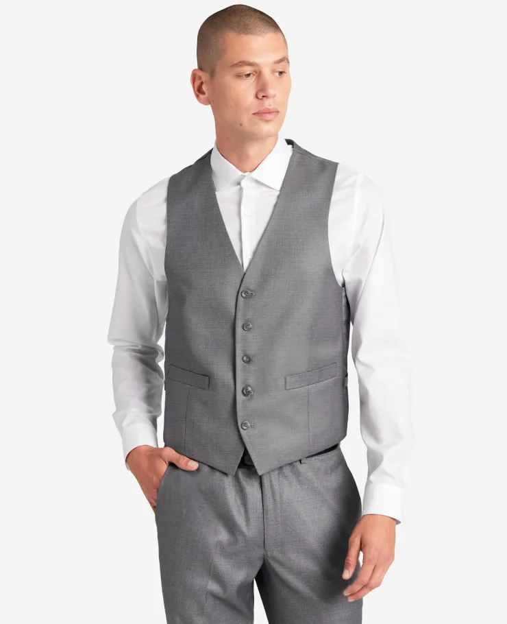 Reaction Ready Flex Slim-Fit Suit Separate Vest>Kenneth Cole Discount