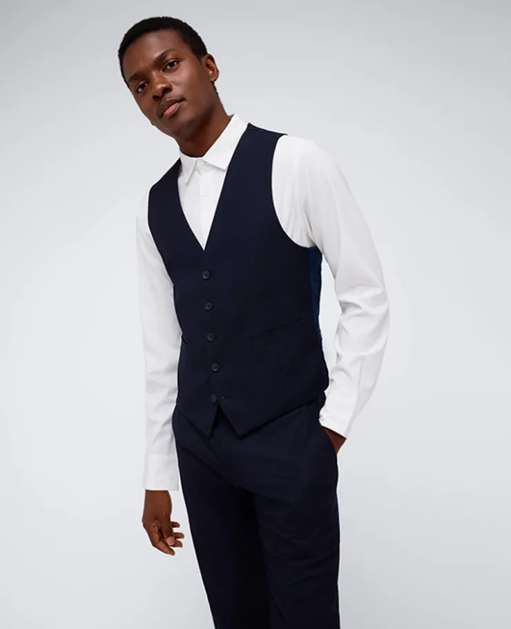 Reaction Ready Flex Slim-Fit Suit Separate Vest>Kenneth Cole Online