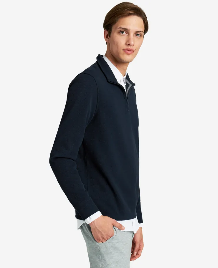 Sport Quarter-Zip Knit Pullover>Kenneth Cole Sale