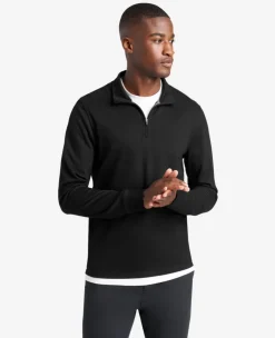 Sport Quarter-Zip Knit Pullover>Kenneth Cole