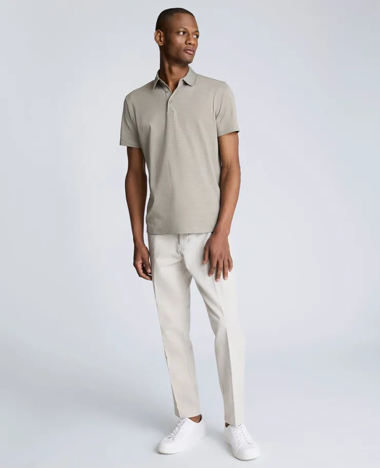Knit Two-Toned Button Polo>Kenneth Cole Online