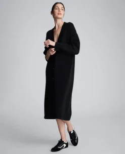 Long Button Front Cardigan Duster><noscript><img width=