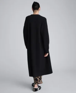 Long Button Front Cardigan Duster><noscript><img width=