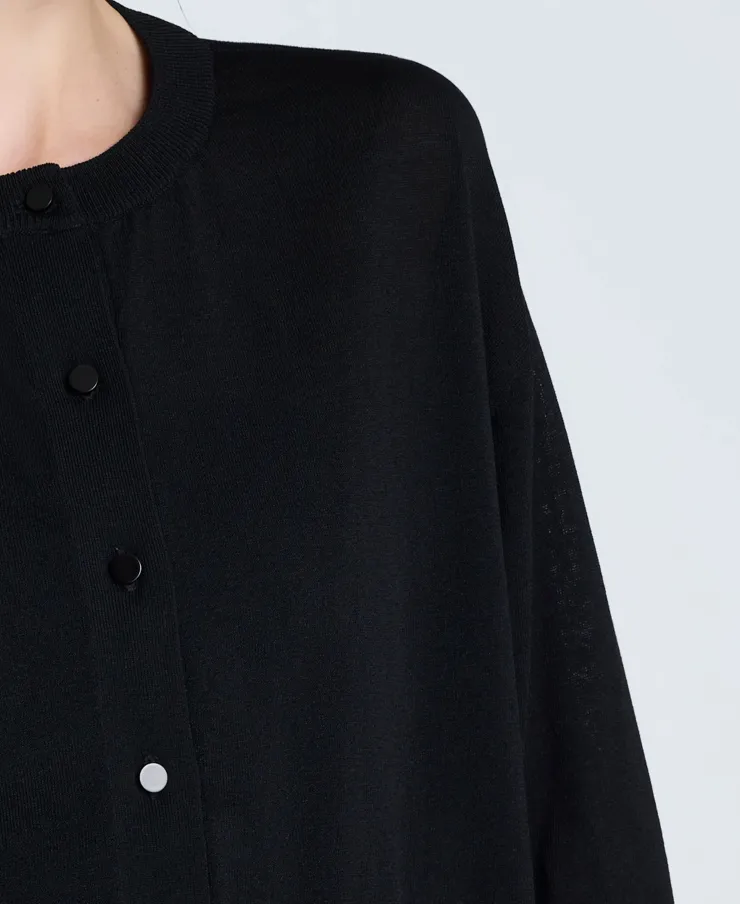 Long Sleeve Button Front Cardigan>Kenneth Cole Outlet