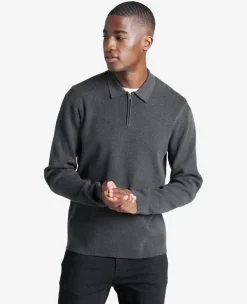 Long Sleeve Polo Sweater><noscript><img width=