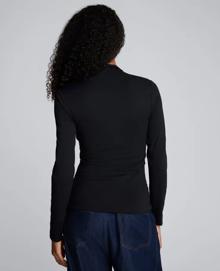 Long Sleeve Square Neck Knit Top>Kenneth Cole Clearance