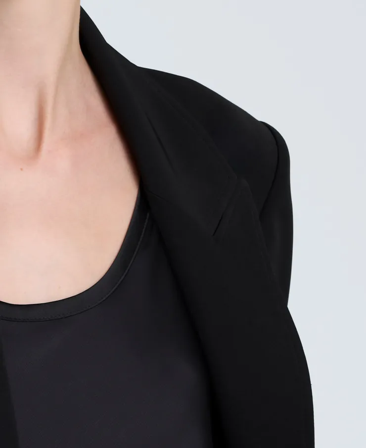 Luxe Twill Slim One Button Jacket>Kenneth Cole Clearance
