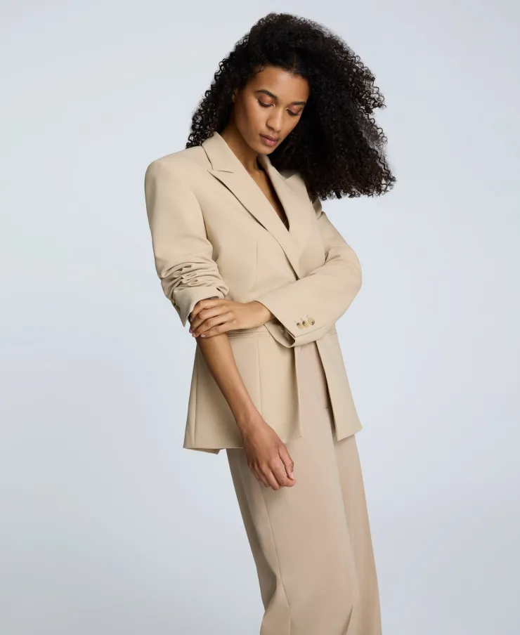Luxe Twill Slim One Button Jacket>Kenneth Cole Online