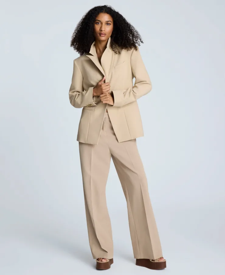 Luxe Twill Slim One Button Jacket>Kenneth Cole Online
