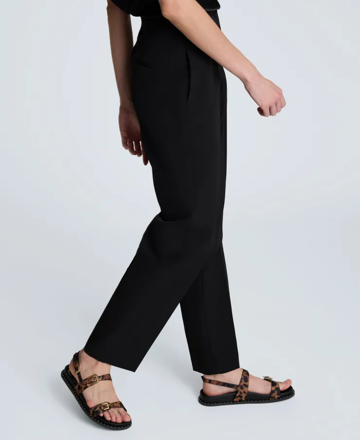 Luxe Twill Straight Leg Pant>Kenneth Cole Online