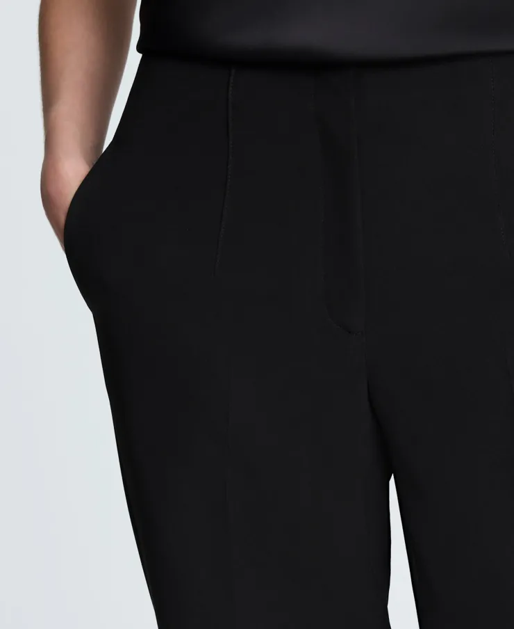 Luxe Twill Straight Leg Pant>Kenneth Cole Online